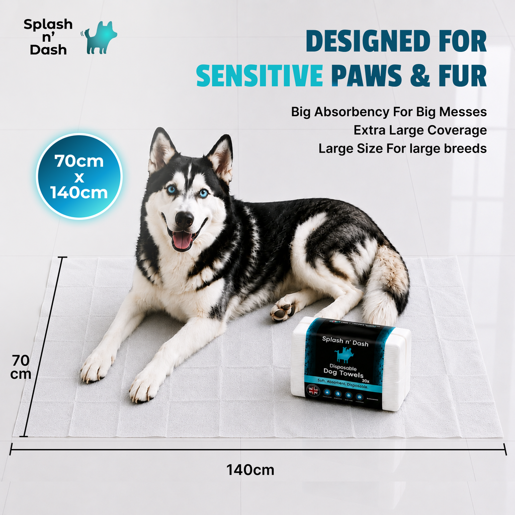 Splash n' Dash Dog Drying Towel | Pack of 20